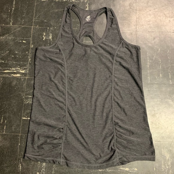 GAIAM Tops - NWOT Gaiam Gray Racerback Tank Top